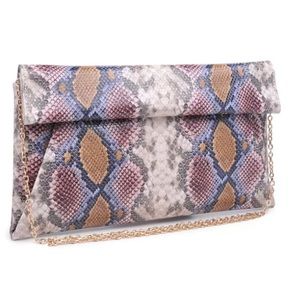 Urban Expressions Emilia Snake Clutch